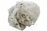 Quartz Crystal Cluster with Epidote Inclusions - China #214674-1